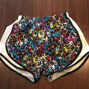 Multi-colored Nike shorts